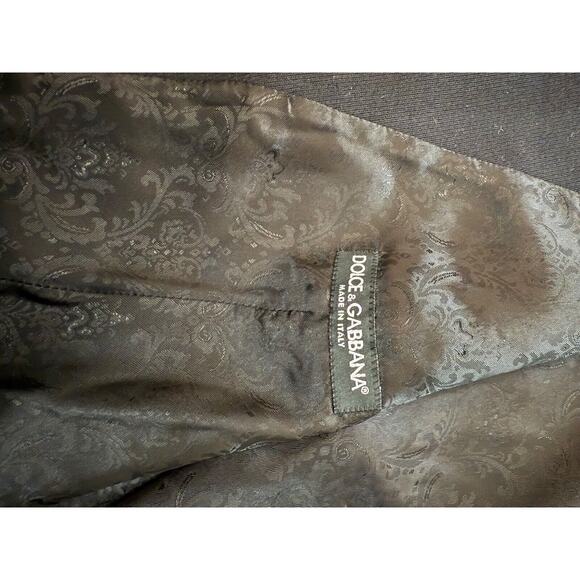 Dolce & Gabbana Men's Designer Black Vest Waistcoat G7531T Sz 50 (Italy) NEW - Picture 5 of 9